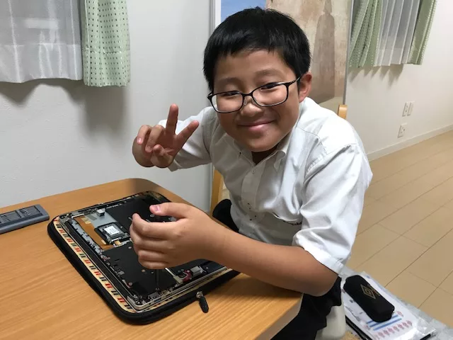 英語で学ぶITレッスンの様子