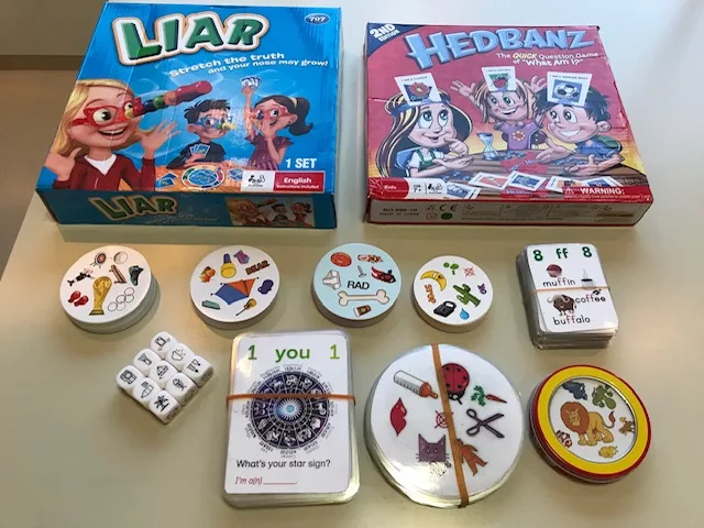 英語のゲームを使ったレッスン
