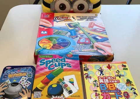 英語のゲームを使ったレッスン