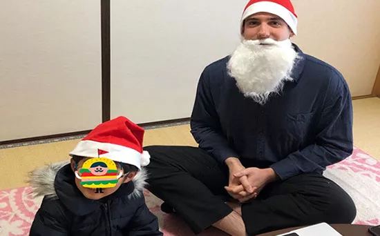 幼児クラスのクリスマスレッスン